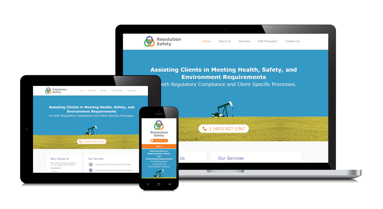 Nouvelle identité visuelle et site Web pour Resolution Safety