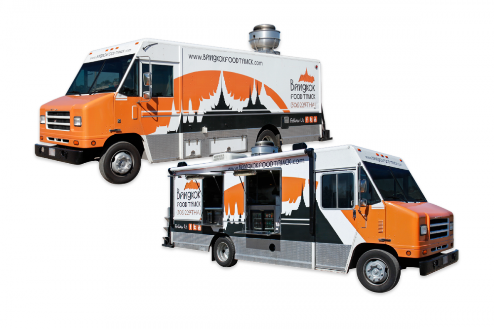 Bangkok Food Truck - Vehicle Wrap Bangkok Food Truck - Vehicle Wrap