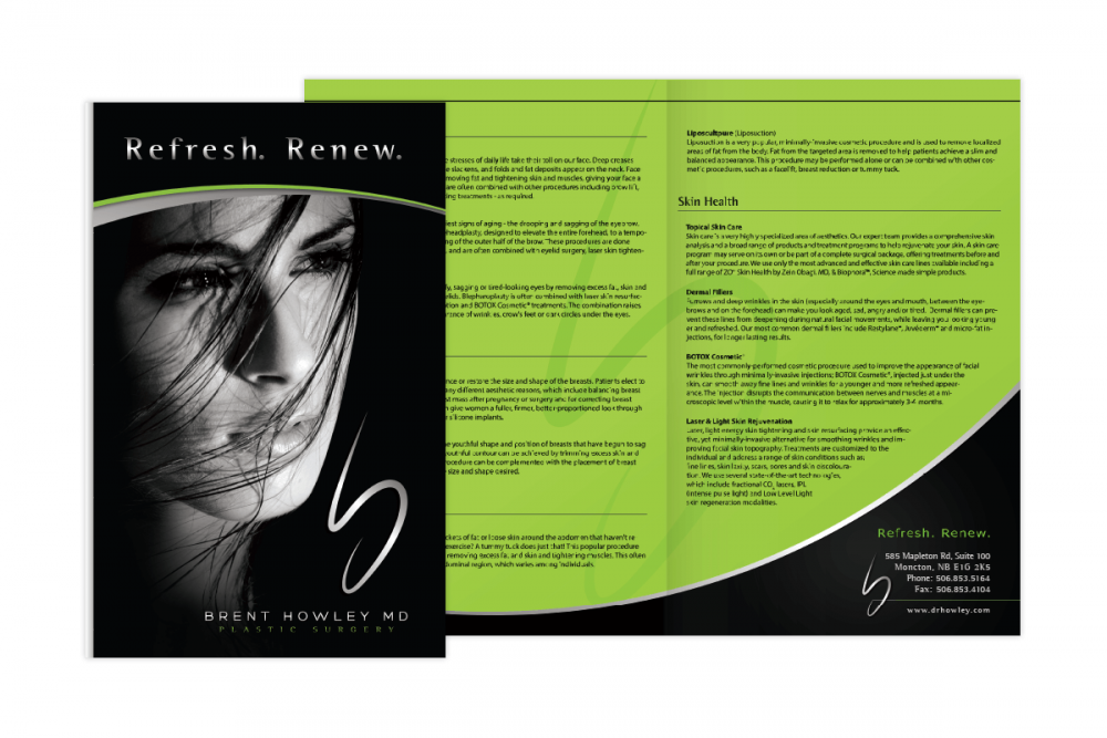 Dr. Howley, Plastic & Cosmetic Surgeon - Brochure Dr. Howley, Plastic & Cosmetic Surgeon - Brochure