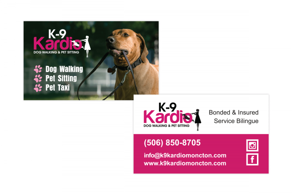 K-9 Kardio - Business Card K-9 Kardio - Business Card