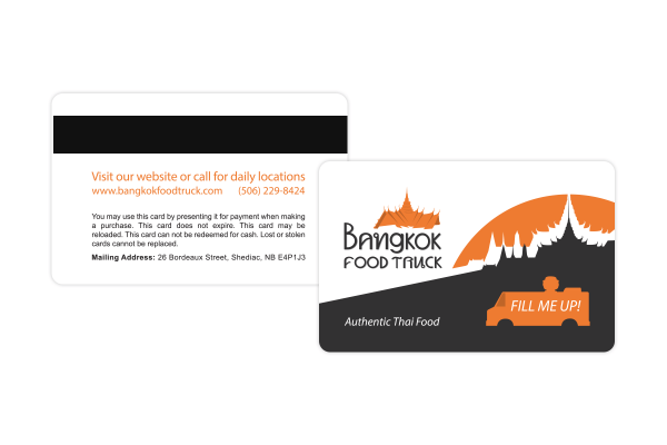 Bangkok Food Truck - Cash/Gift Card