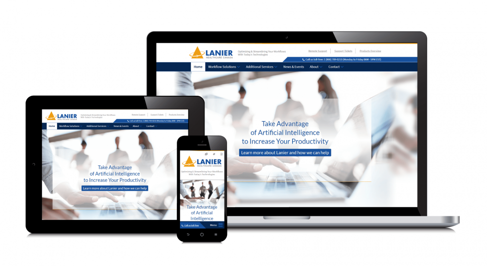 Lanier Healthcare Canada - Website Lanier Healthcare Canada - Website