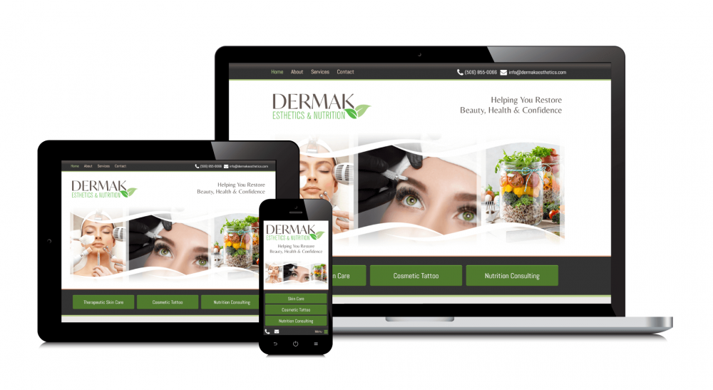Dermak Esthetics & Nutrition - Website Dermak Esthetics & Nutrition - Website